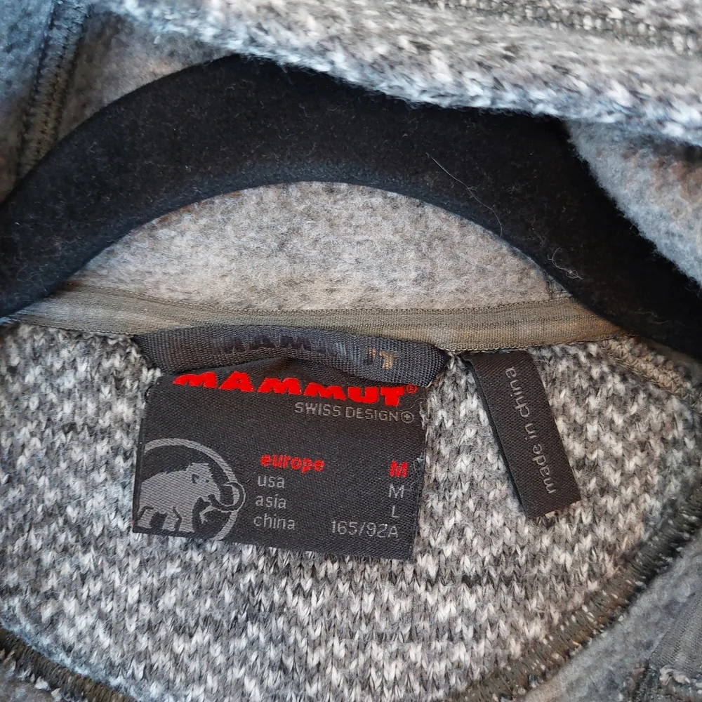 Mammut Kachemak Full Zip Fleece‎ Hoodie Size Medium